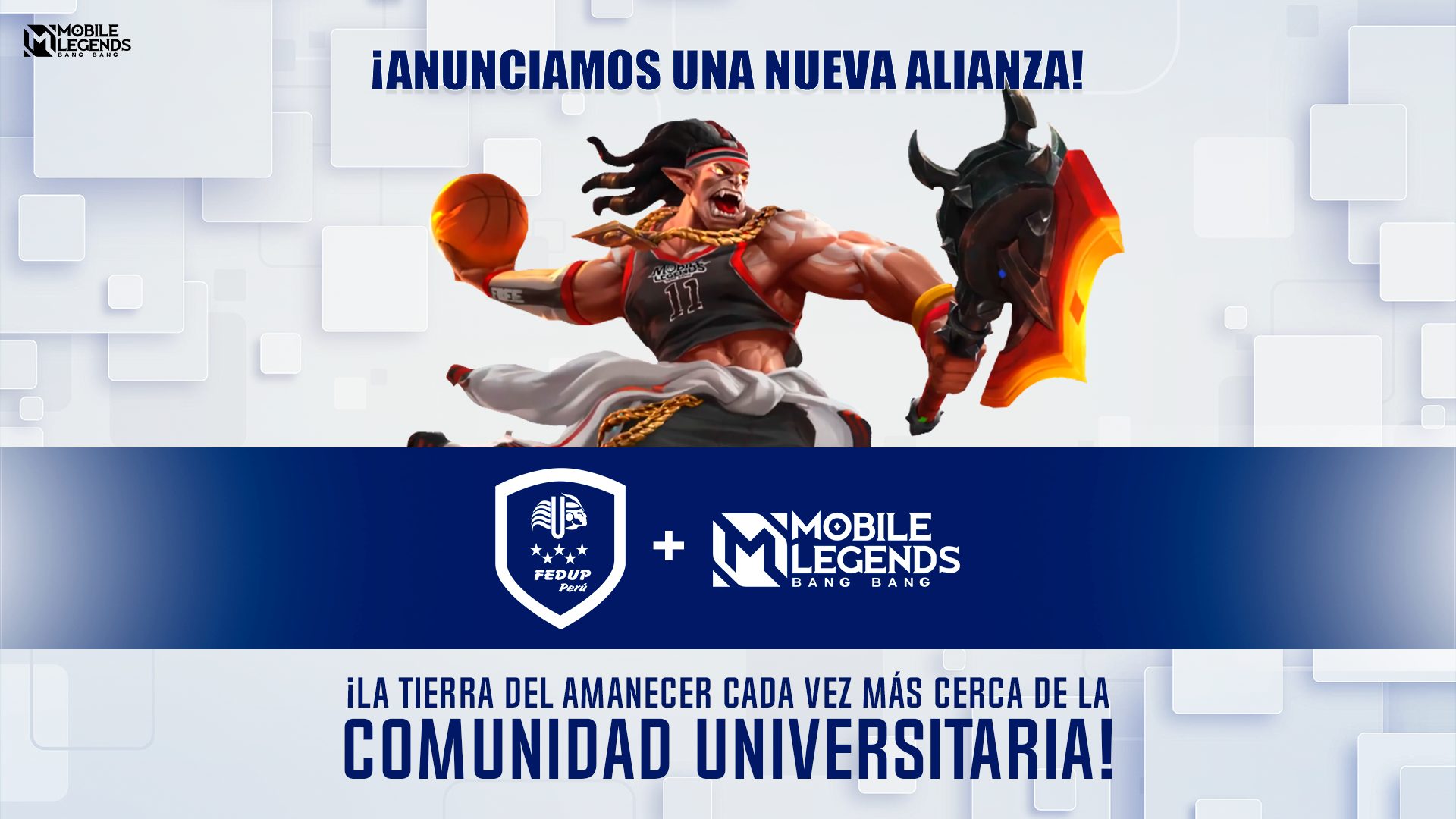 Foto de Mobile Legends: Bang Bang anuncia una nueva colaboración con la Federación Deportiva Universitaria del Perú