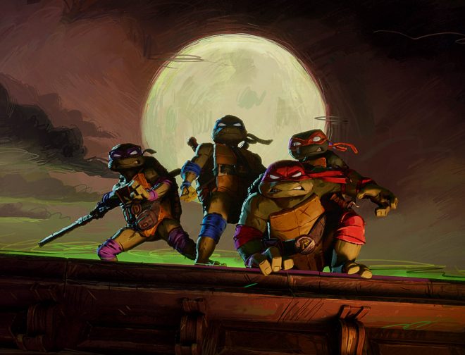 Fotos de Nuevo afiche previo al nuevo tráiler de Tortugas Ninja: Caos Mutante