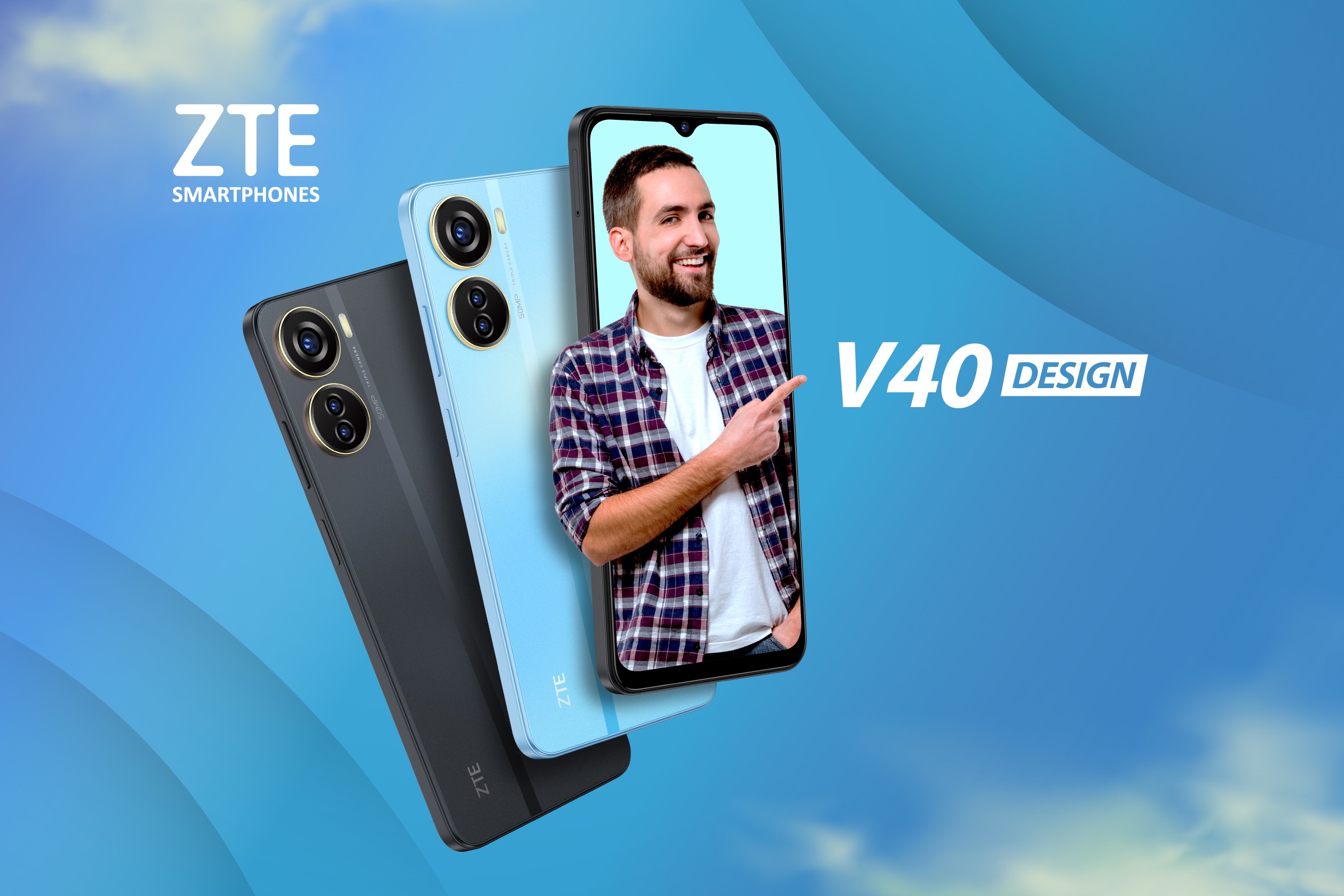 Foto de El nuevo ZTE V40 Design ya está disponible en Perú para sorprender con su gran pantalla y diseño innovador