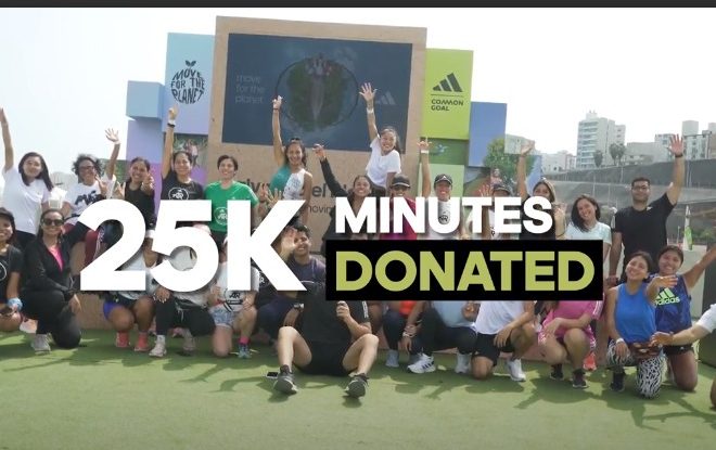 Fotos de Adidas junto a Bombai Perú se unen para el Cuidado del Planeta en Evento Deportivo “Move For The Planet”
