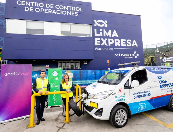 Fotos de Enel X Way Perú instaló el primer punto de carga rápida en LIMA EXPRESA