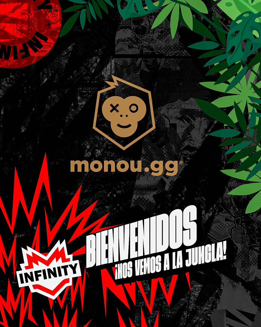 Foto de INFINITY firma a Monou como patrocinador oficial