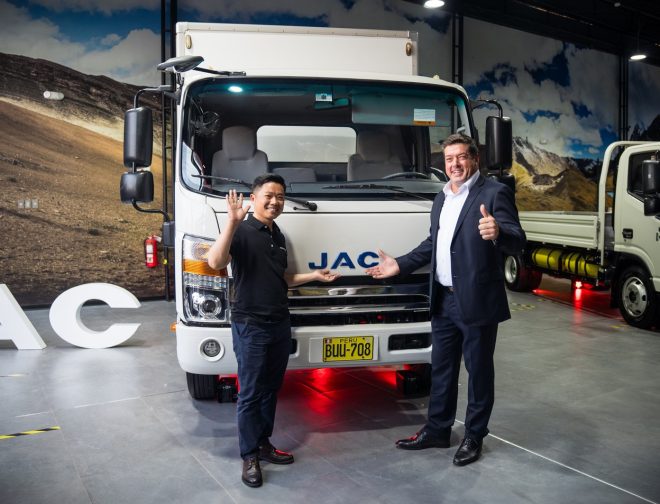 Fotos de JAC Camiones: Inaugura nueva tienda en Lima Norte y presenta su primer vehículo 100% eléctrico