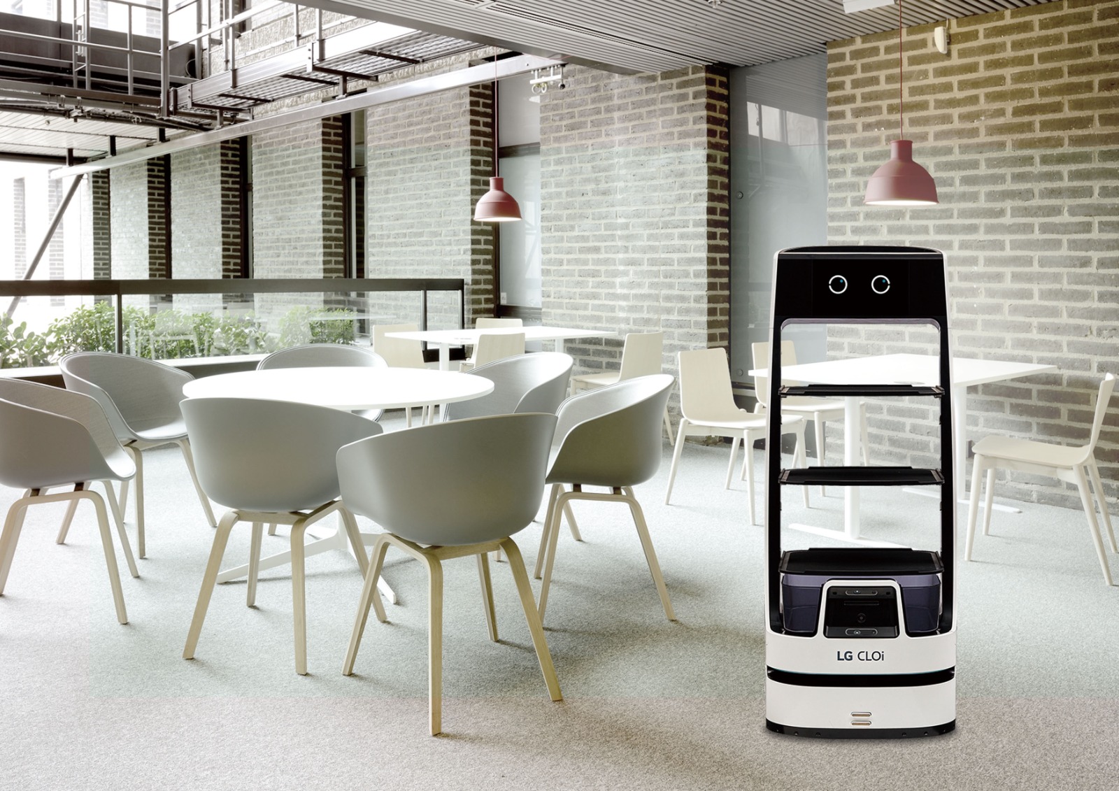Foto de El nuevo robot LG CLOi ofrece un rendimiento<br>óptimo para servicio al cliente
