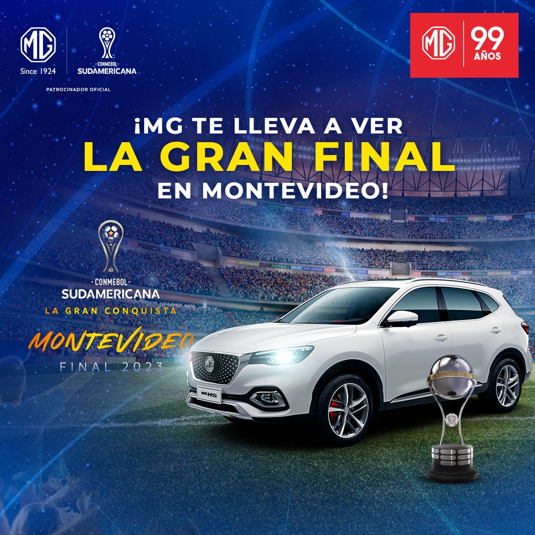 Foto de MG Motor te lleva a la final de la CONMEBOL Sudamericana en Montevideo, Uruguay