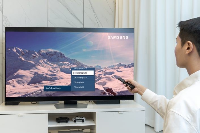 Foto de Samsung introduce el modo SeeColors en su línea de televisores y monitores 2023 para mejorar la experiencia de los usuarios daltónicos