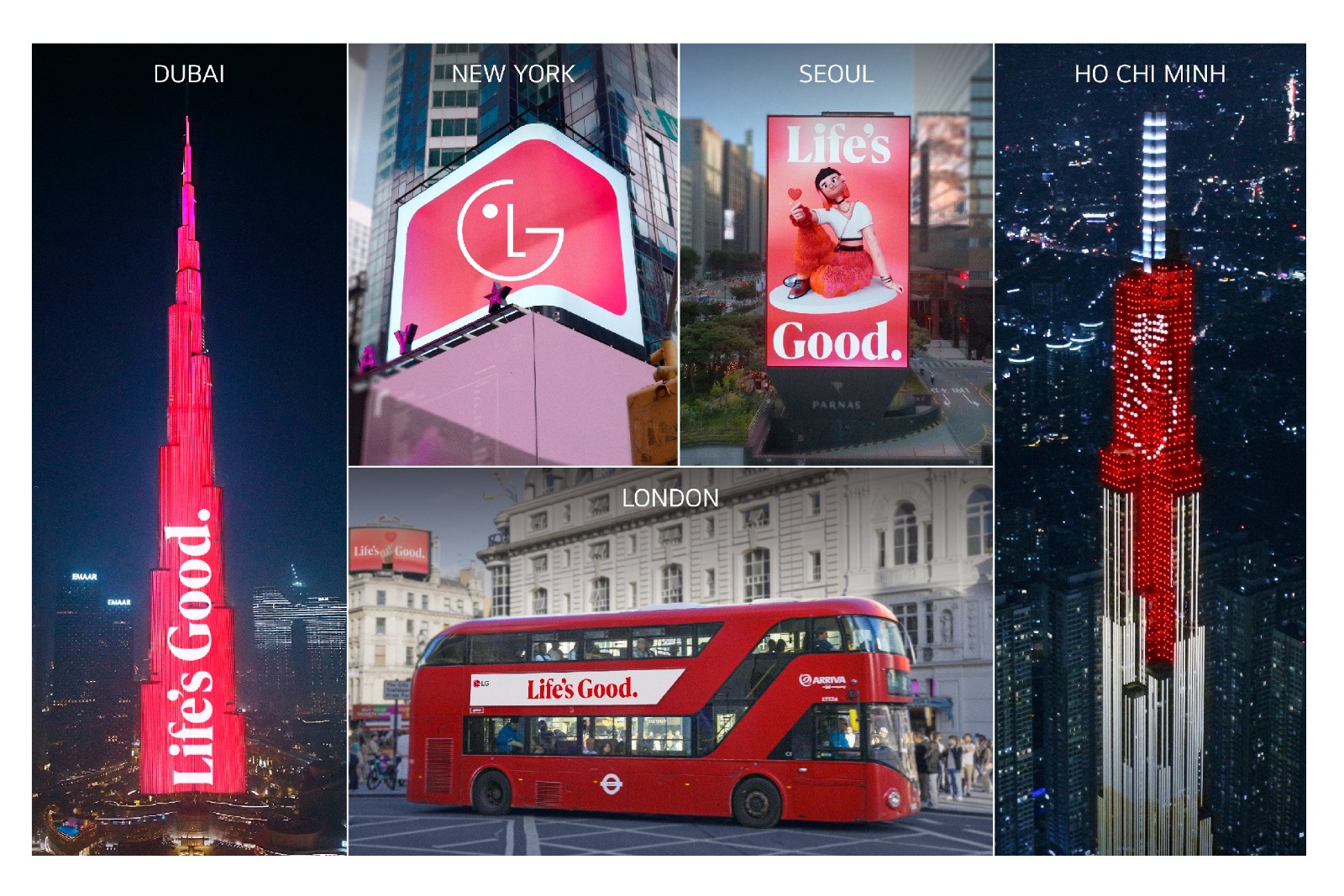 Foto de LG renueva su identidad a través de la campaña Life’s Good