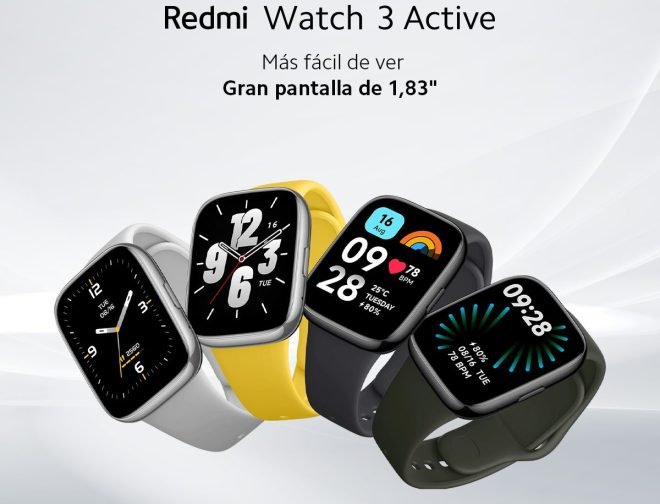 Fotos de 5 cosas que podrás hacer con el nuevo reloj inteligente Redmi Watch 3 Active