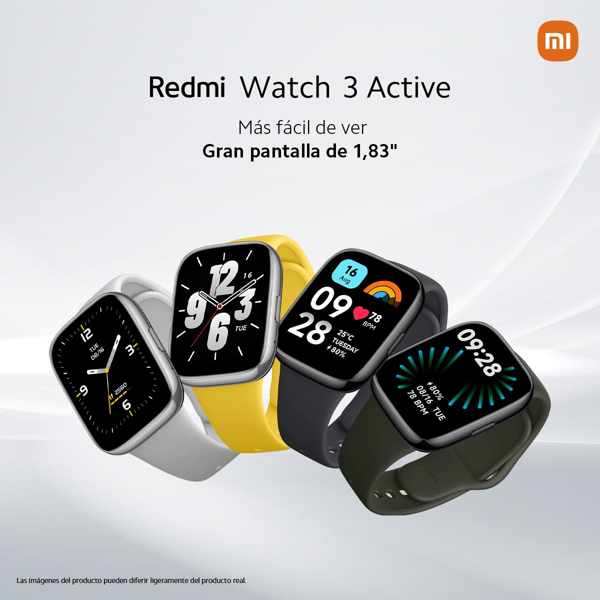 Foto de 5 cosas que podrás hacer con el nuevo reloj inteligente Redmi Watch 3 Active