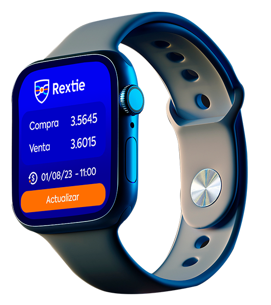 Foto de Rextie lanza la primera app con el tipo de cambio para smartwatch