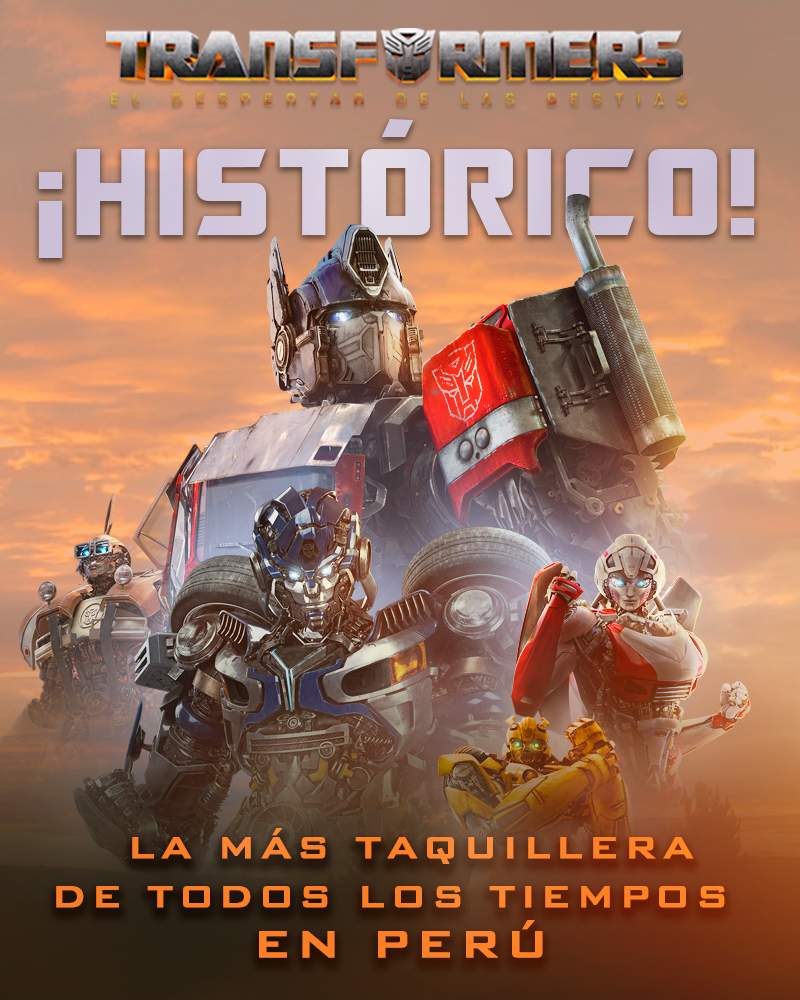 Foto de Transformers El Despertar de las Bestias es la película más taquillera de todos los tiempos en Perú