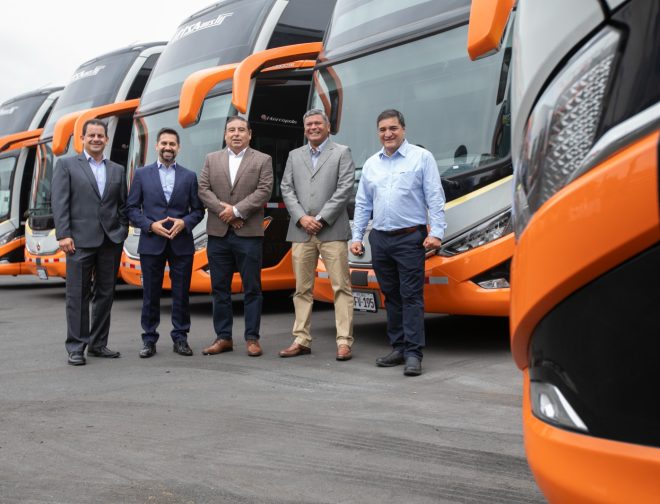 Fotos de SCANIA marca un hito en la transición hacia un transporte sustentable y seguro con entrega de primera flota de la nueva generación de buses