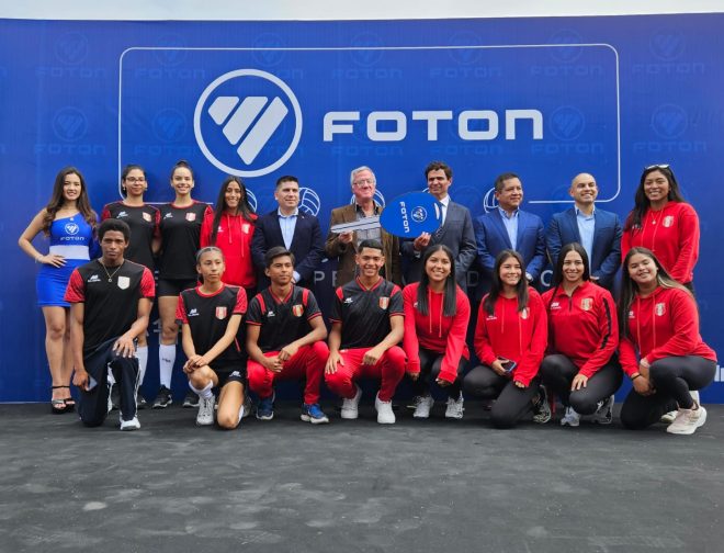 Fotos de FOTON se convierte en el nuevo patrocinador de la Selección Peruana de Vóley