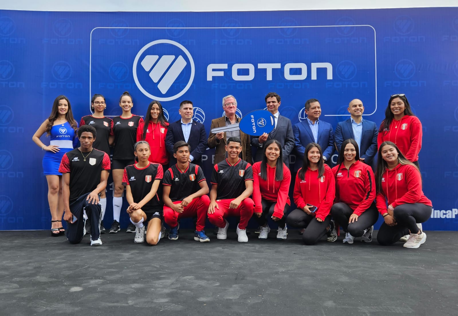 Foto de FOTON se convierte en el nuevo patrocinador de la Selección Peruana de Vóley