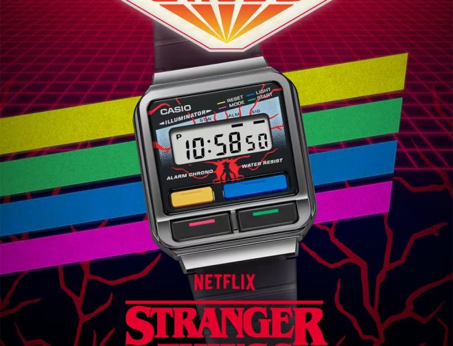 Fotos de Casio lanza un reloj digital en colaboración con la serie Stranger Things de Netflix