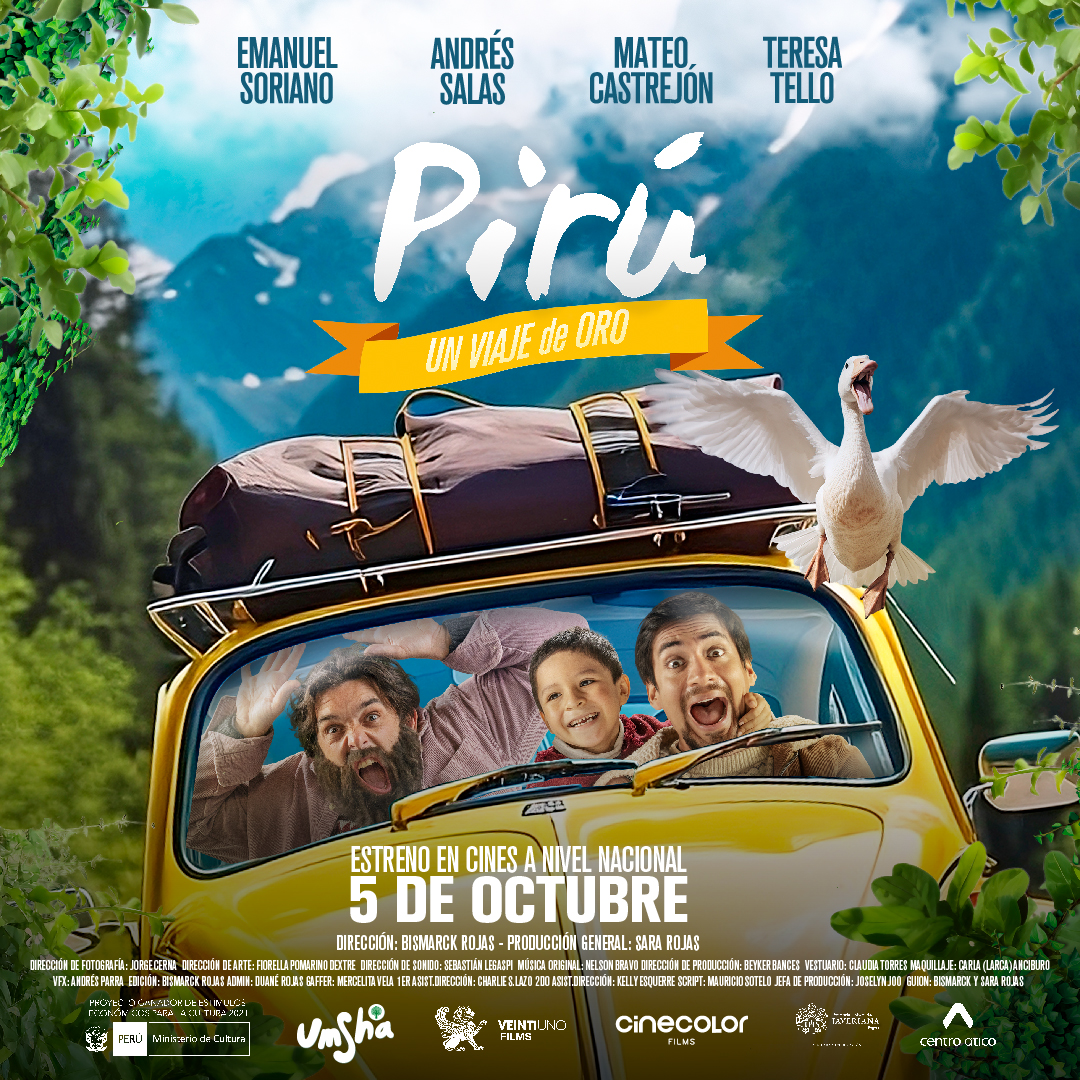Foto de Se lanzan el primer tráiler y póster de la nueva película peruana Pirú con Emanuel Soriano