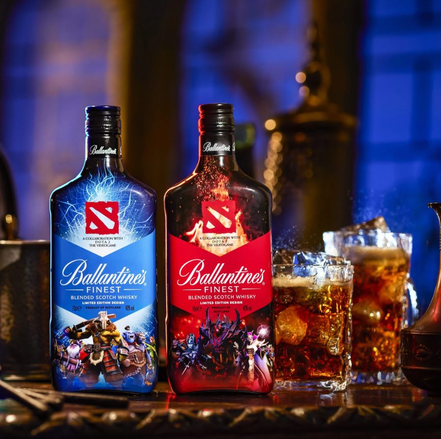 Foto de The International 2023: Se lanza las botellas conmemorativas de Ballantine’s x Dota 2
