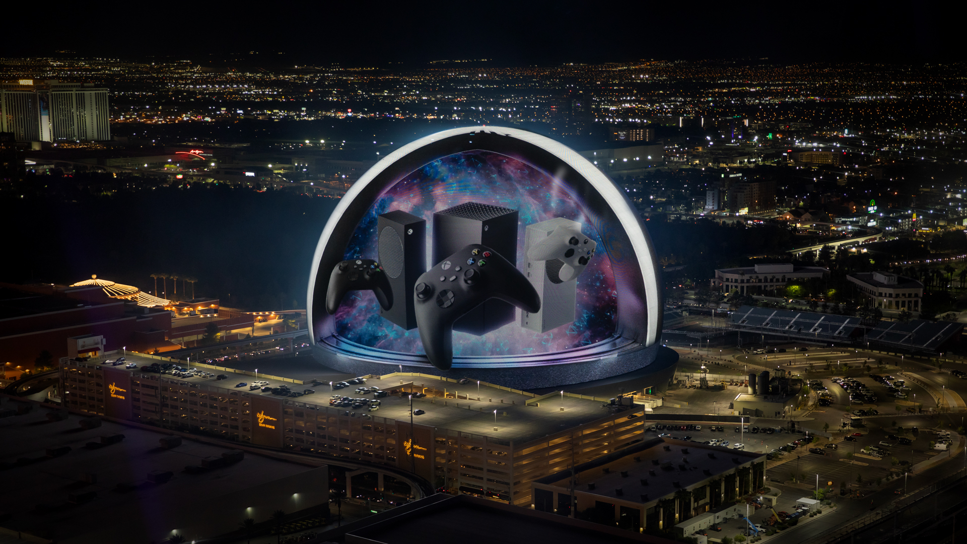 Foto de Xbox y PlayStation llegan a la famosa Esfera de Las Vegas
