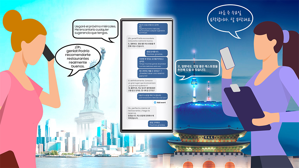Foto de AI Live Translate Call es parte de la nueva era de la inteligencia de Samsung Galaxy