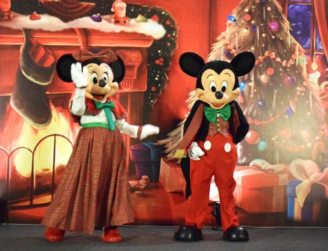 Fotos de Mickey y Minnie llegan a Lima para celebrar la navidad de Disney, en un conocido centro comercial