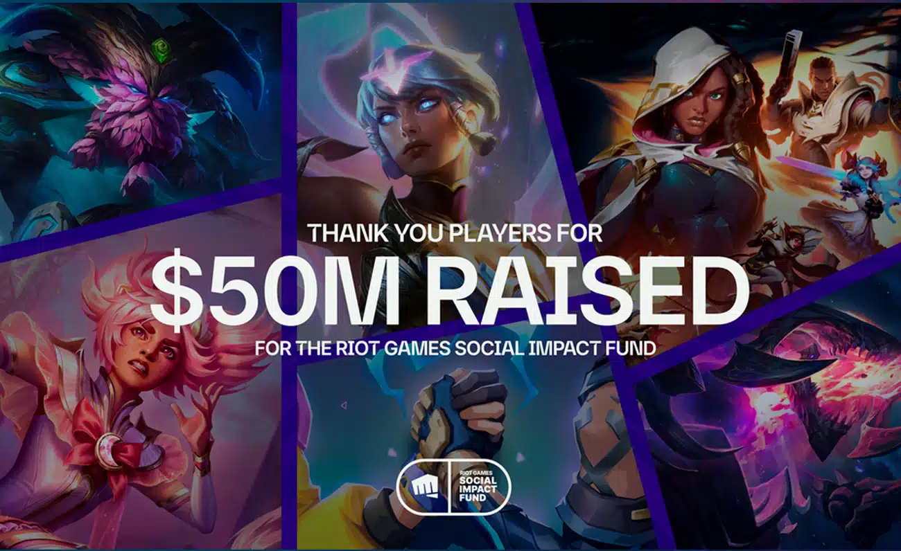 Foto de Riot Games celebrará y agradecerá a los jugadores por ayudar a alcanzar esta meta filantrópica