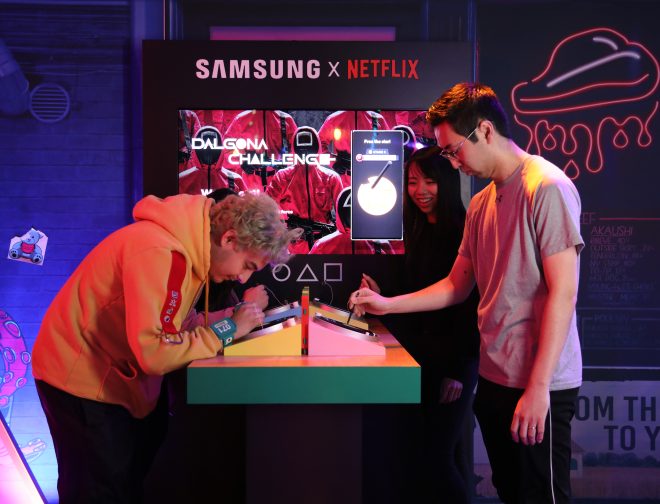 Fotos de Samsung y Netflix se unen para dar vida al universo de ‘El juego del calamar’