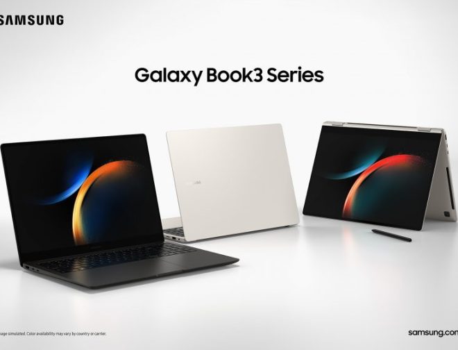 Fotos de Samsung redefine y potencia la serie Galaxy Book3