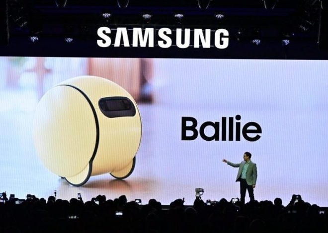 Fotos de CES 2024: Regresa Ballie: El robot compañero con IA para el hogar de Samsung