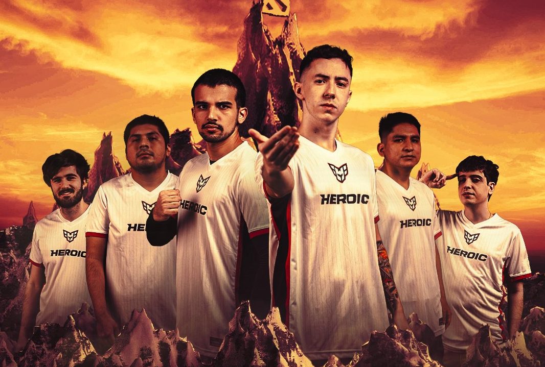 Foto de Heroic presenta a su equipo de Dota 2 con jugadores de Perú, Brasil, y Bélgica