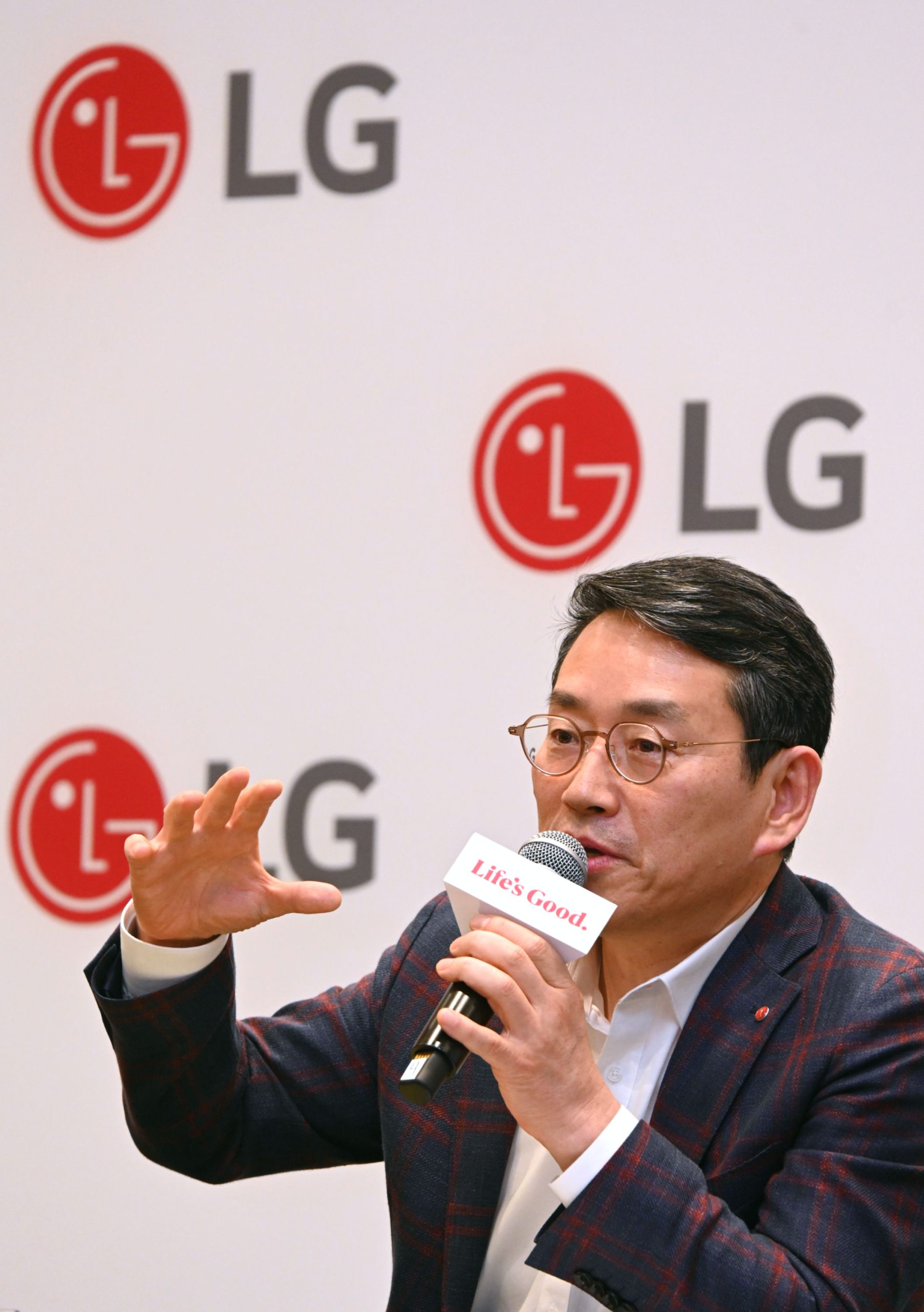 Foto de CEO de LG compartió el plan para cumplir la meta “Future vision 2030”