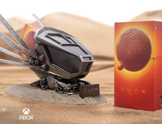 Fotos de Xbox, Timothée Chalamet y Austin Butler presentan una consola inspirada en Dune: Part Two