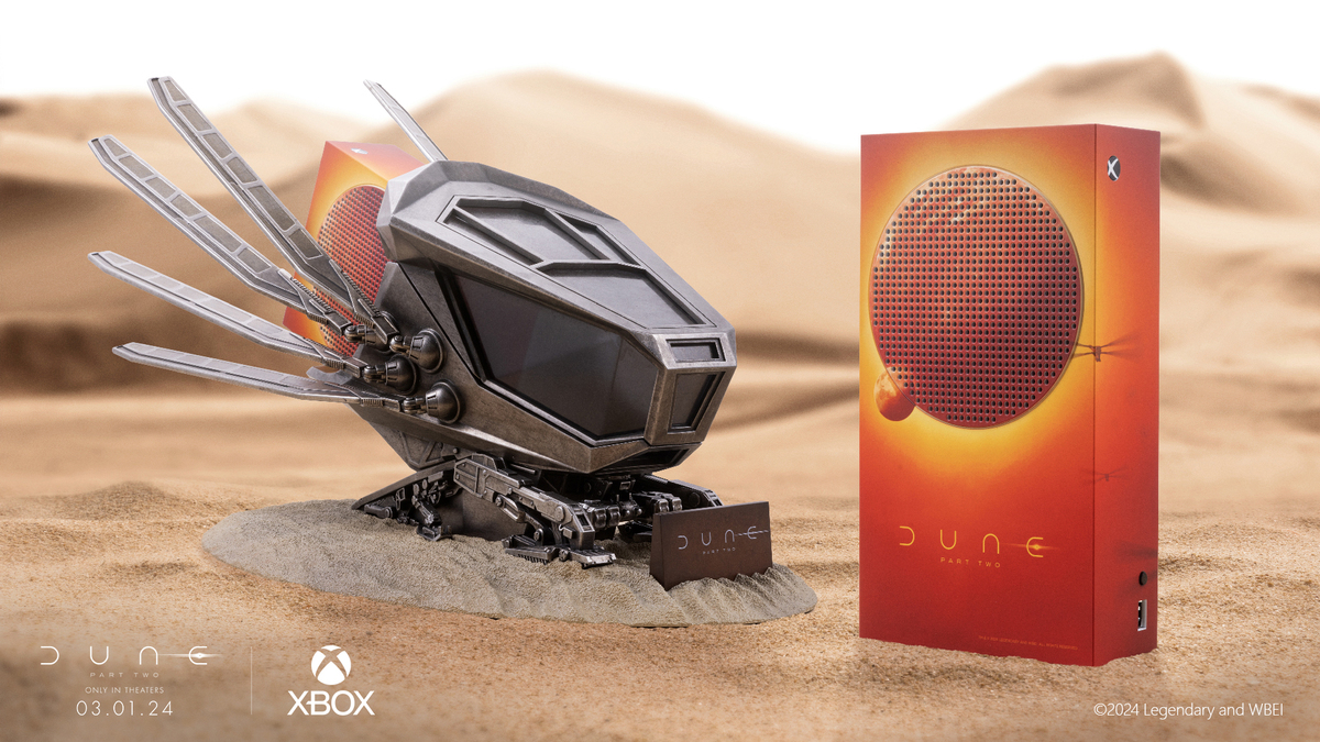 Foto de Xbox, Timothée Chalamet y Austin Butler presentan una consola inspirada en Dune: Part Two