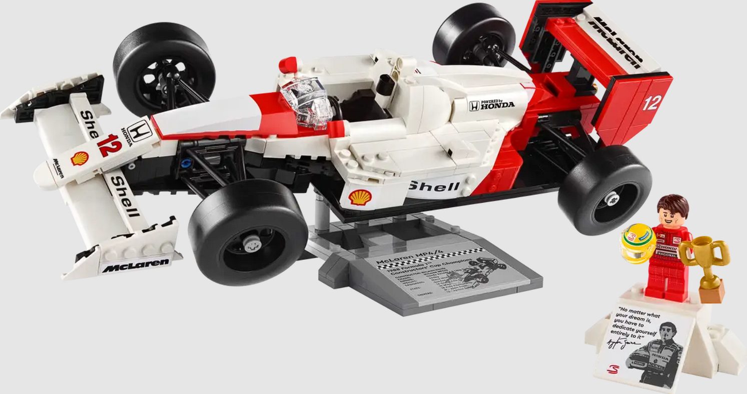 Foto de LEGO Icons lanza el set del McLaren MP4/4 de Ayrton Senna