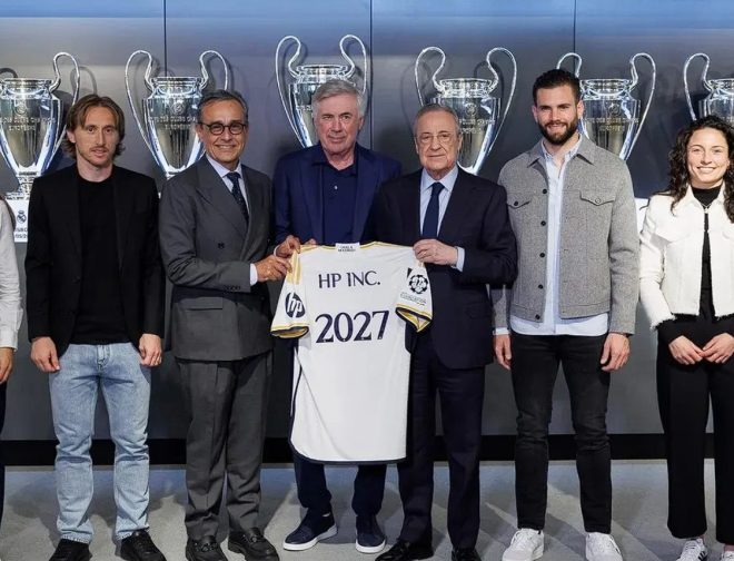 Fotos de El Real Madrid y HP anuncian una colaboración global histórica