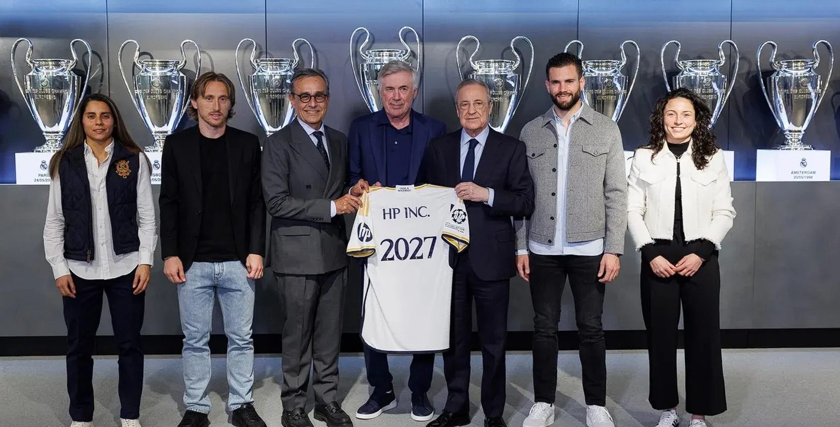 Foto de El Real Madrid y HP anuncian una colaboración global histórica