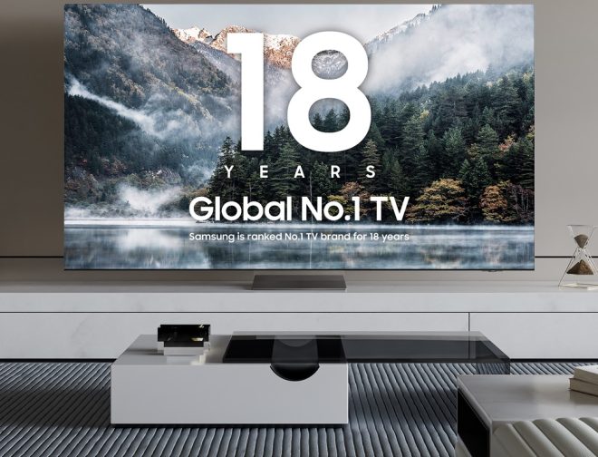Fotos de Samsung Electronics continúa reinando durante 18 años consecutivos como líder mundial del mercado de televisores