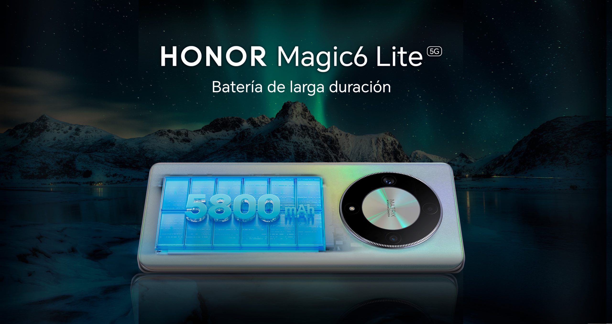 Foto de HONOR Magic6 Lite: Batería de 5800mAh ideal para feriados largos