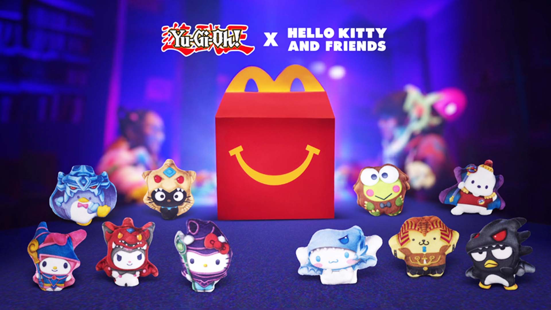 Foto de Increibles peluches para la nueva colaboración de Yu-Gi-Oh x Hello Kitty de McDonald’s