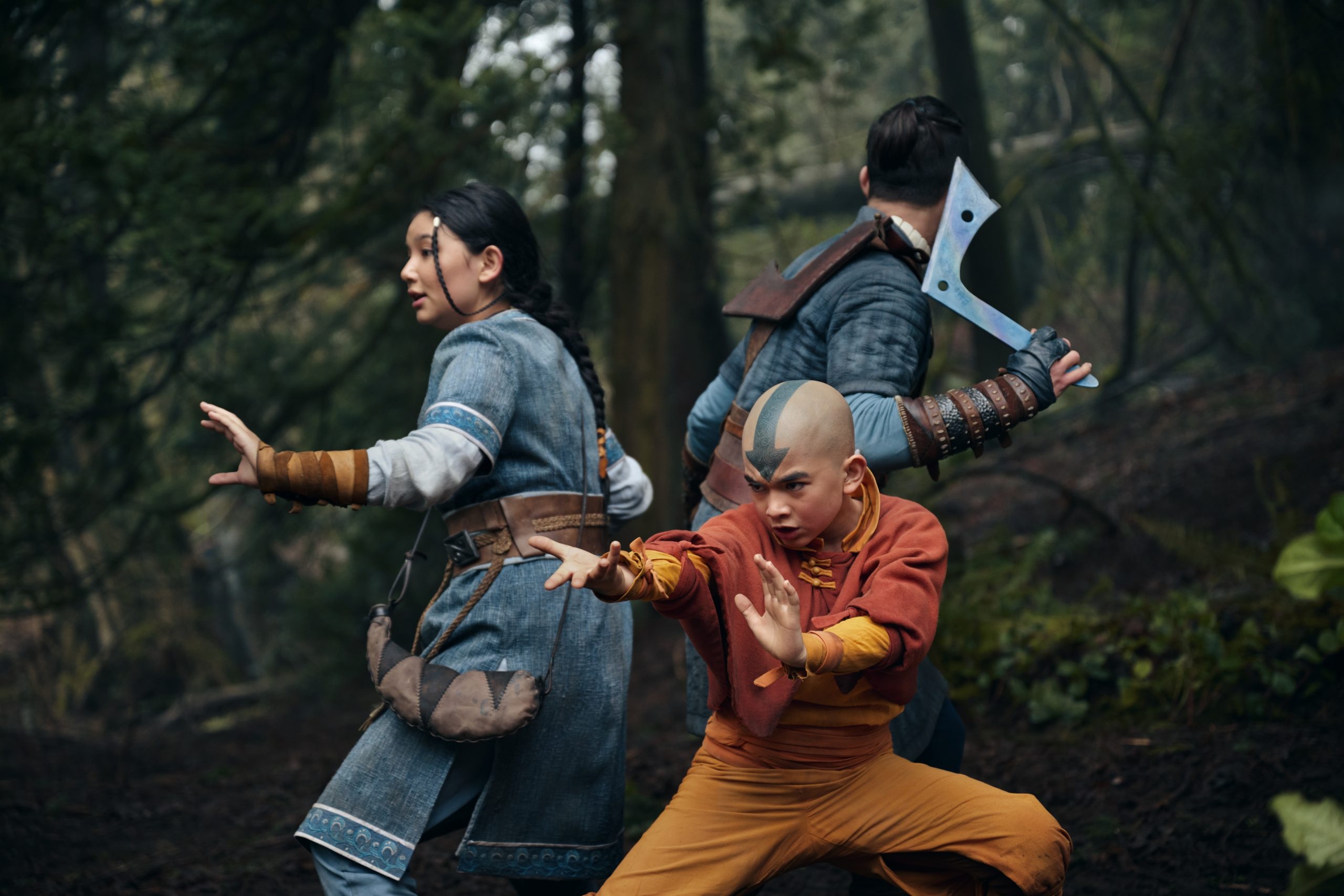 Foto de Netflix confirma las temporadas 2 y 3 de la serie live action de Avatar: La Leyenda de Aang