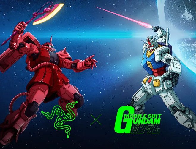 Fotos de Razer x Mobile Suit Gundam la colección exclusiva de ropa inspirada en el anime