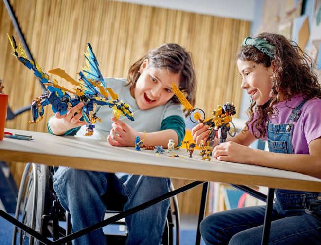 Fotos de LEGO inspira a las niñas a explorar el mundo de la construcción y la creatividad