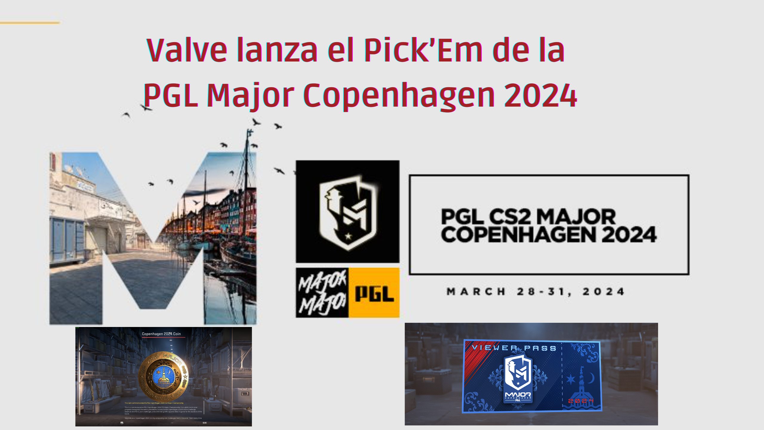 Foto de Valve lanza el Pick’Em de la PGL CS2 Major Copenhagen 2024