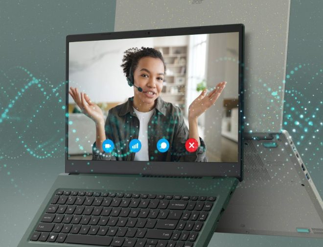 Fotos de 5 cosas que puedes hacer con la Swift Go de Acer con Inteligencia Artificial