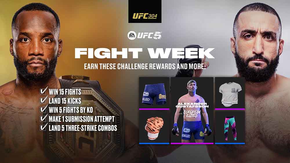 Foto de Preparate para una semana cargada con EA Sports UFC 5