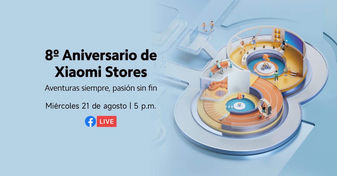 Foto de Xiaomi sigue celebrando el 8vo Aniversario de las Xiaomi Stores con promociones especiales en sus productos estrella