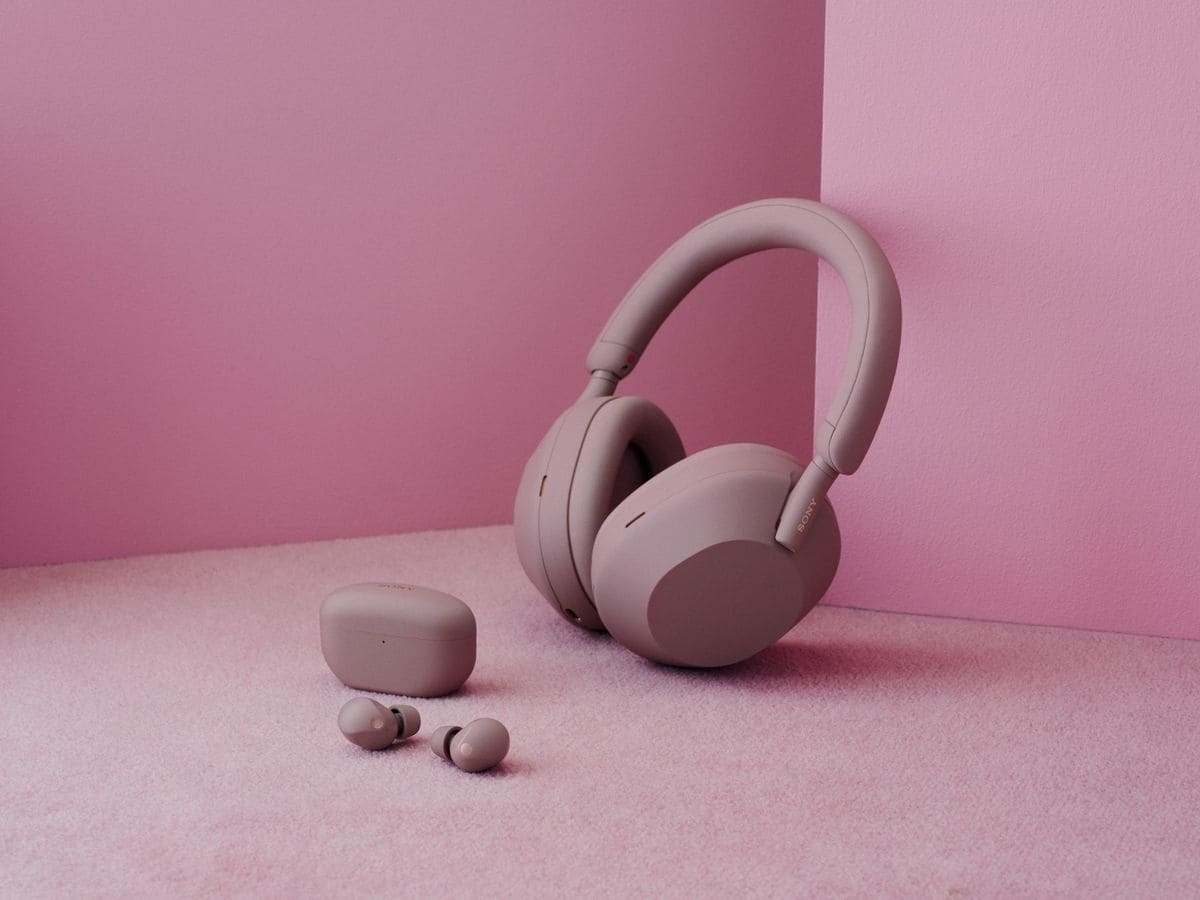 Foto de El color Smoky Pink llega a serie 1000X audífonos con cancelación de ruido de Sony