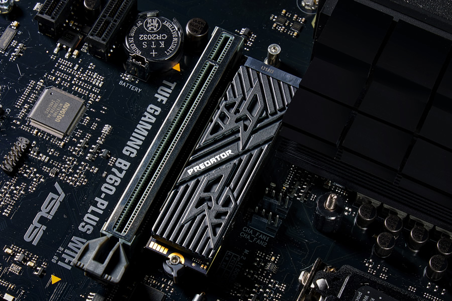 Foto de Características del Predator GM7000 Heatsink el nuevo SSD de BIWIN