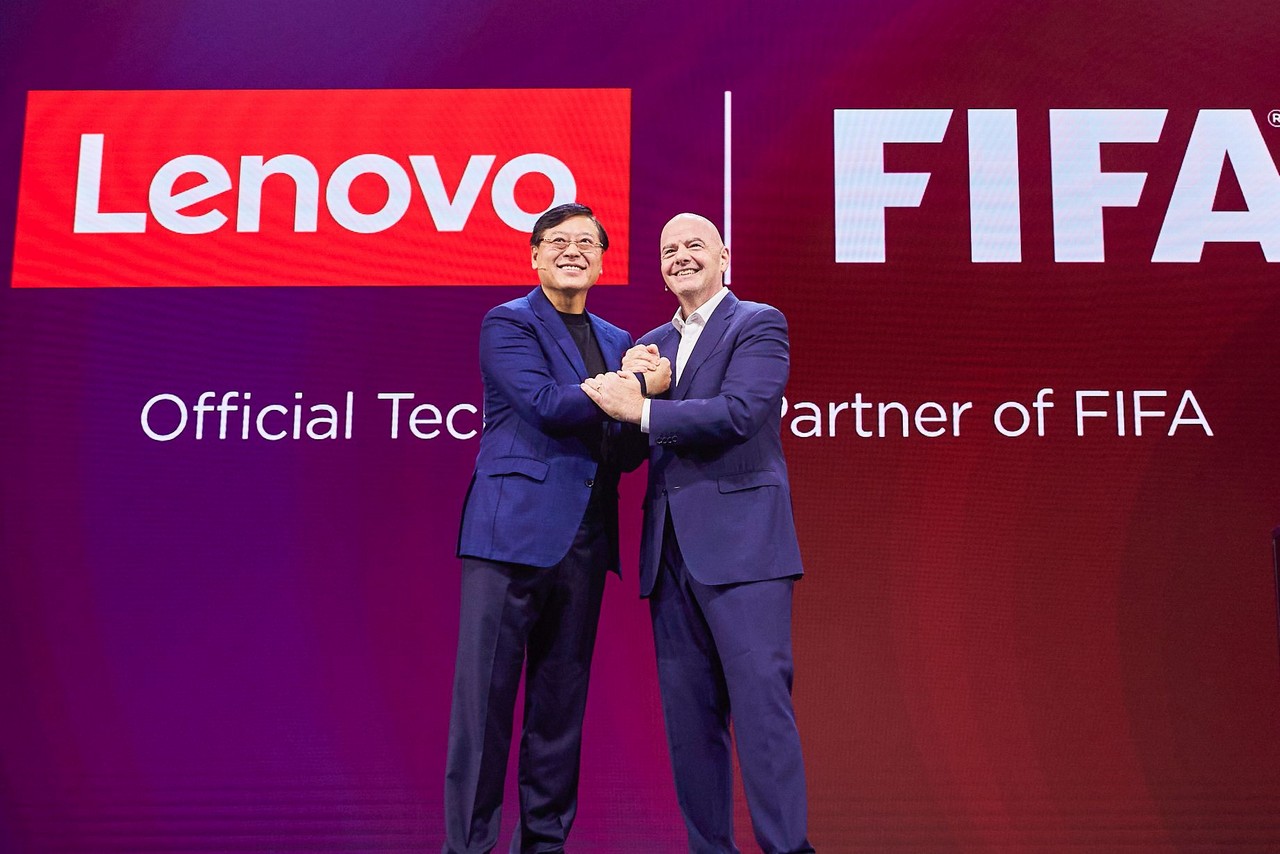 Foto de Lenovo, nuevo patrocinador tecnológico oficial de la FIFA