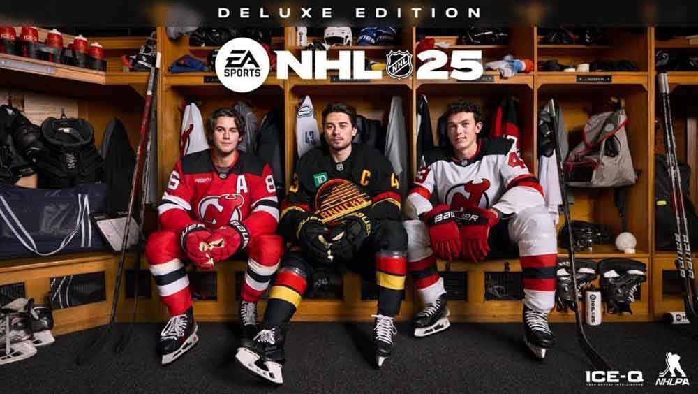 Foto de EA Sports NHL 25 junto al nuevo sistema de juego ICE-Q ha llegado