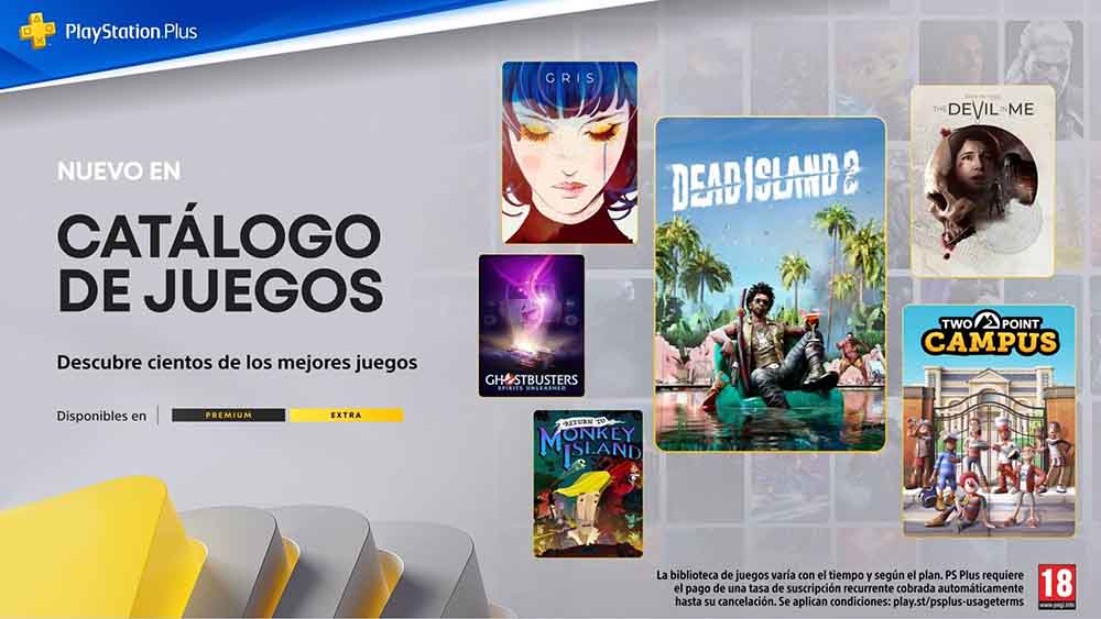 Foto de Se revelan los títulos de octubre para PS Plus Extra y Premium